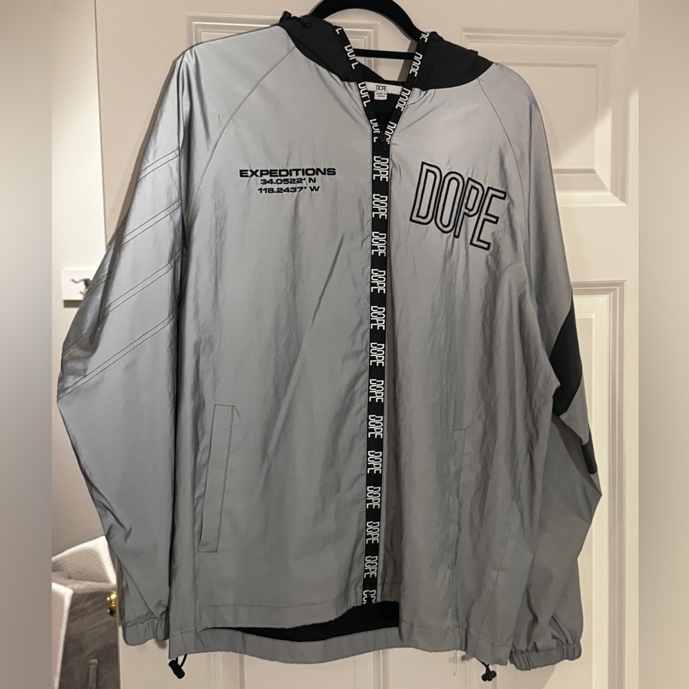 DOPE Expedition Gray Windbreaker